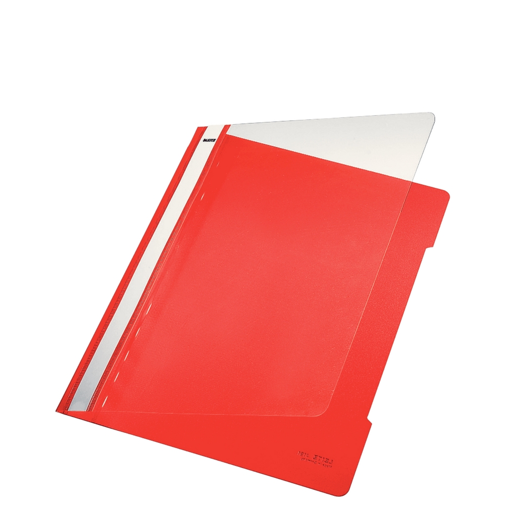 Plastik Schnellhefter rot, Leitz