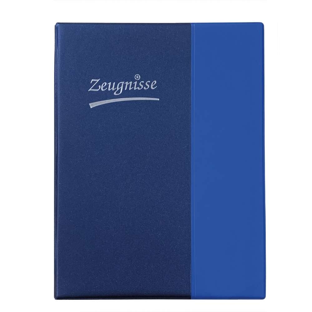 Zeugnisringbuch blau, Idena