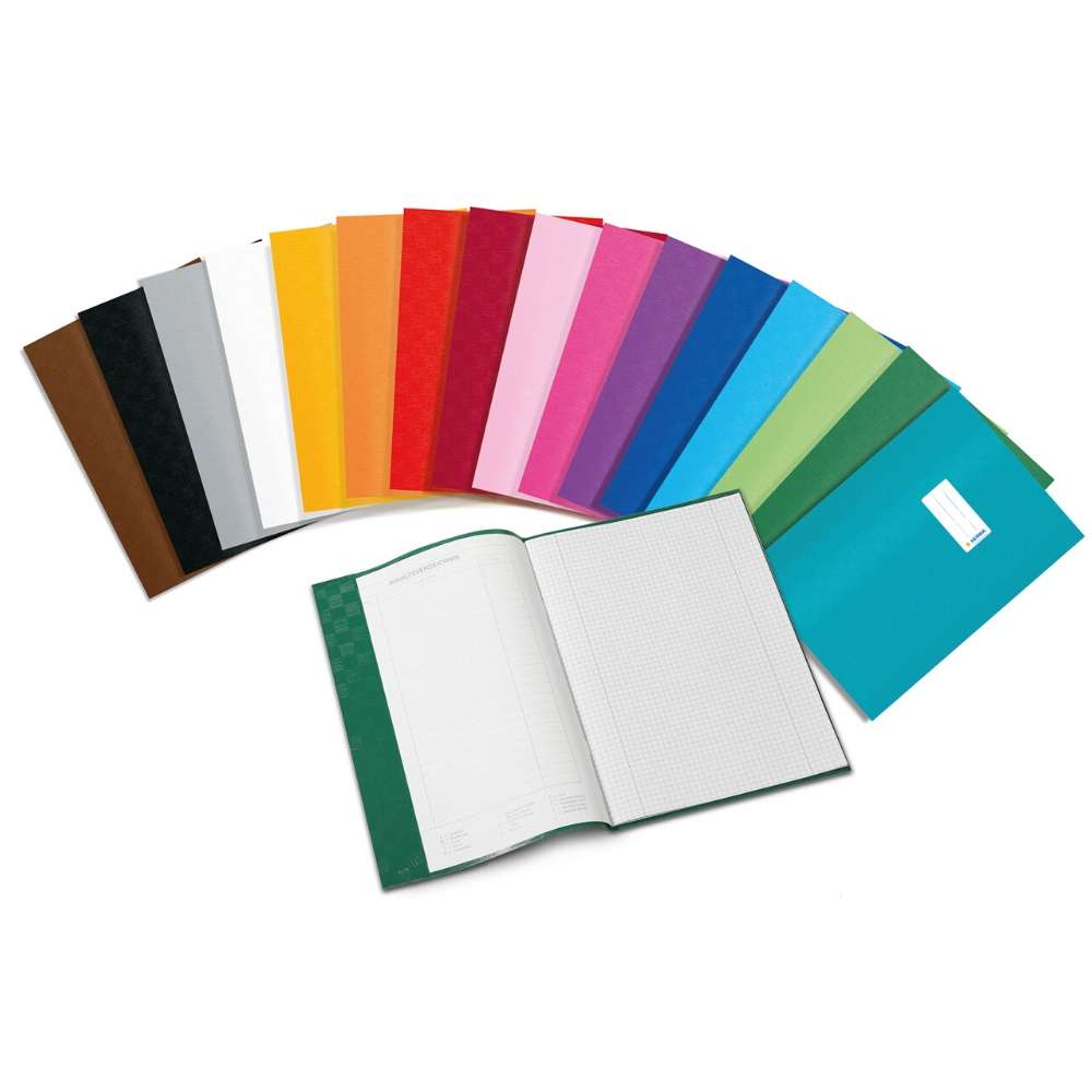 Heftschoner A5, grau gedeckt, Herma