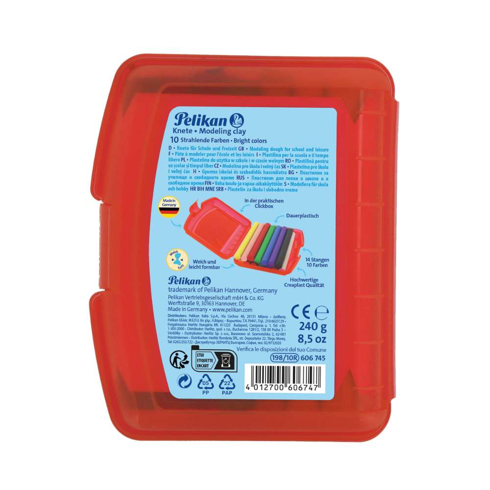 Pelikan Knete creaplast in roter Box