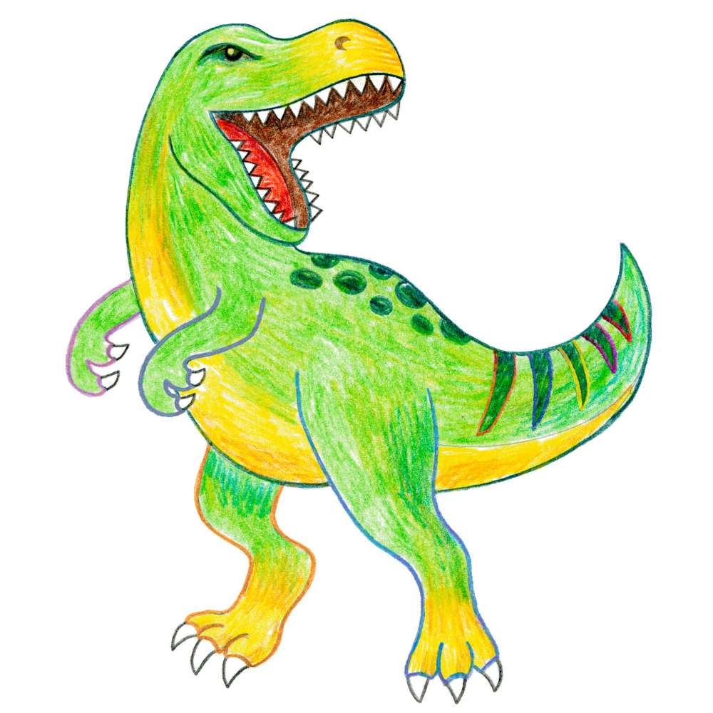 Faber-Castell Jumbo Grip Dino 8+2 Metallic