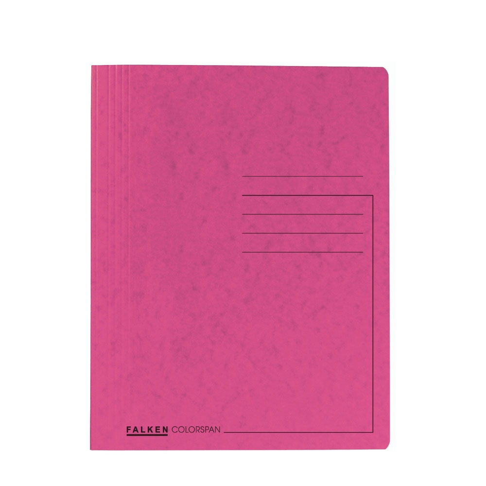 Spiralhefter Pappe, Falken, fuchsia