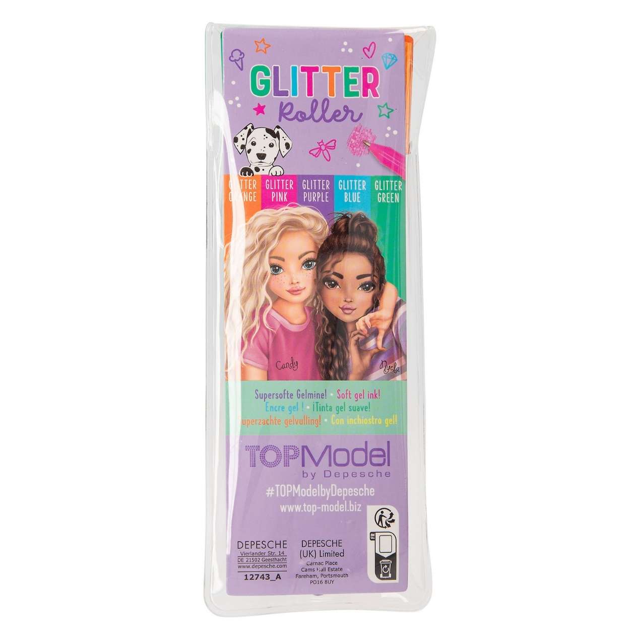 Glitter Gelroller TOPModel