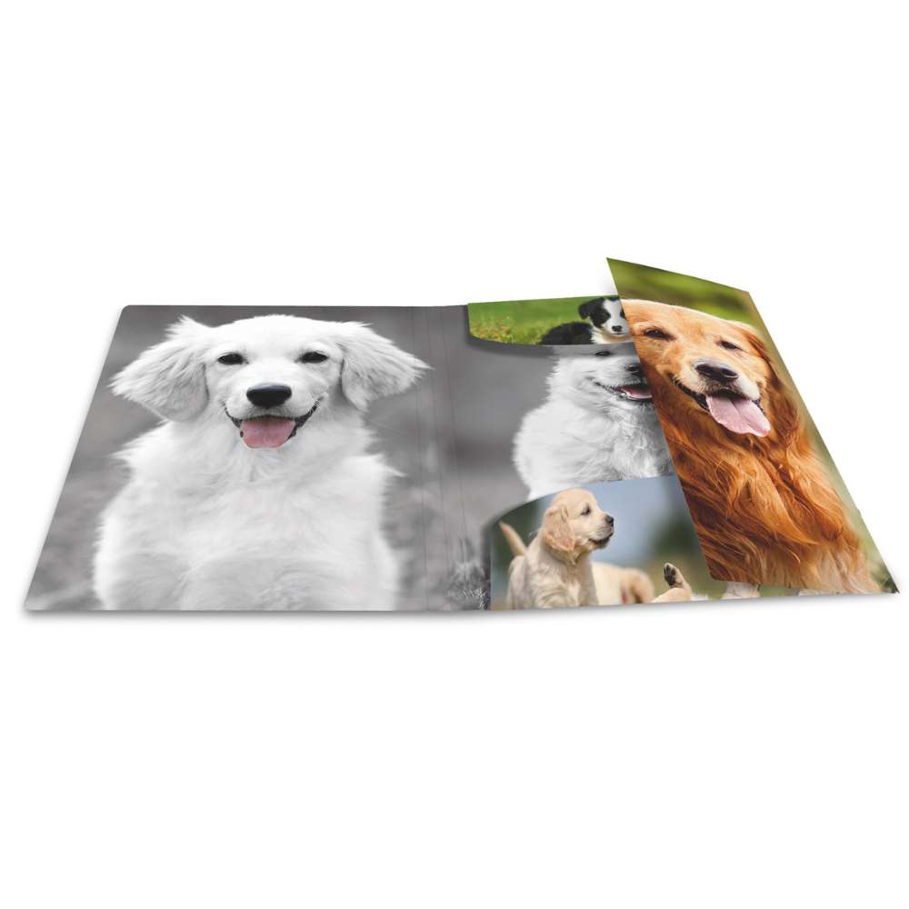 Zeichenmappe A3, Hunde (PP)