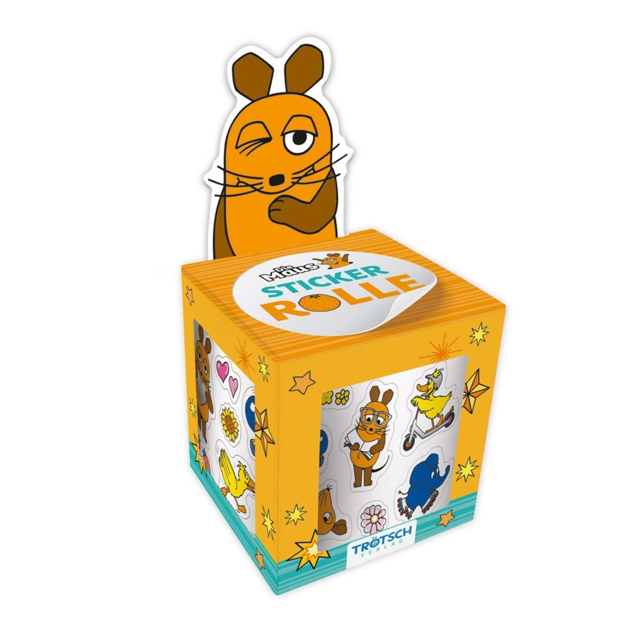 DIE MAUS Stickerrolle