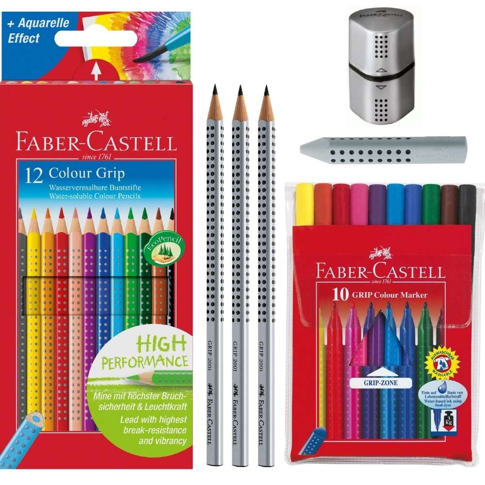 Faber-Castell Schreibset, Grip Stifte