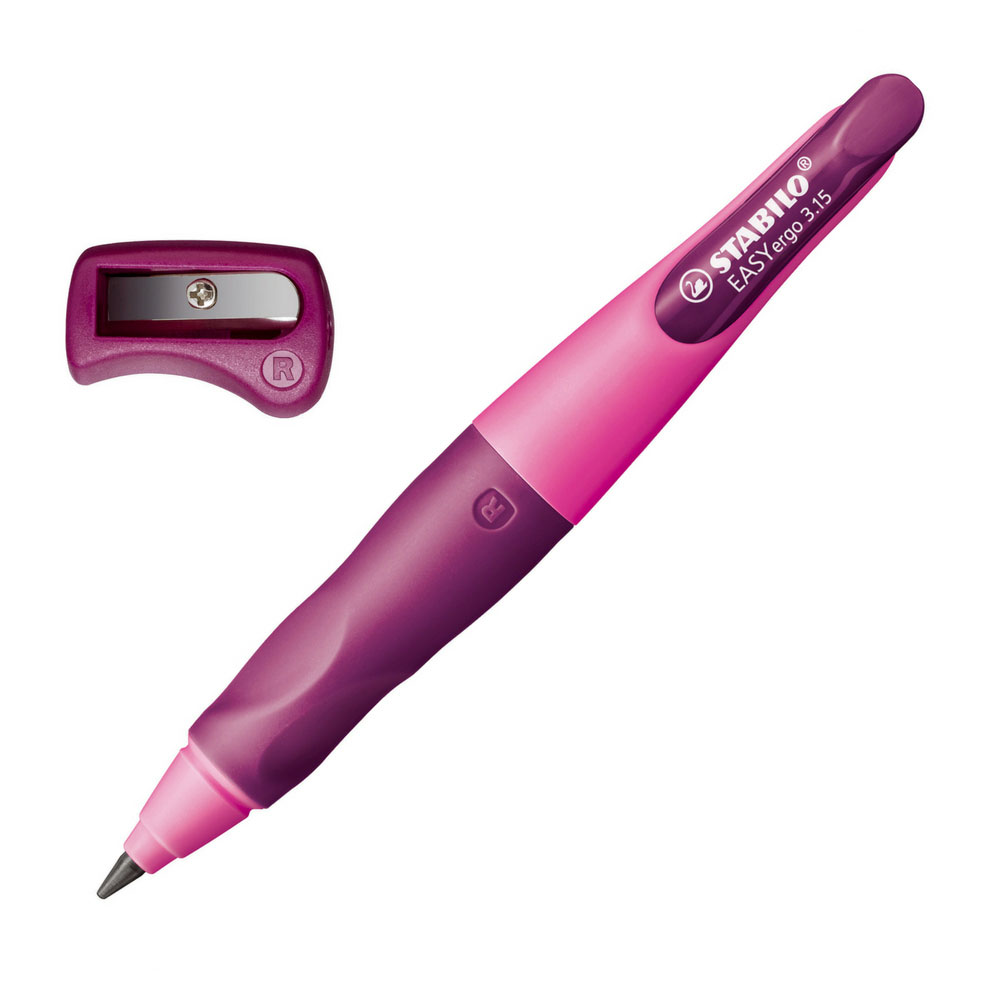 Stabilo EASYergo 3.15 mit Spitzer, rosa