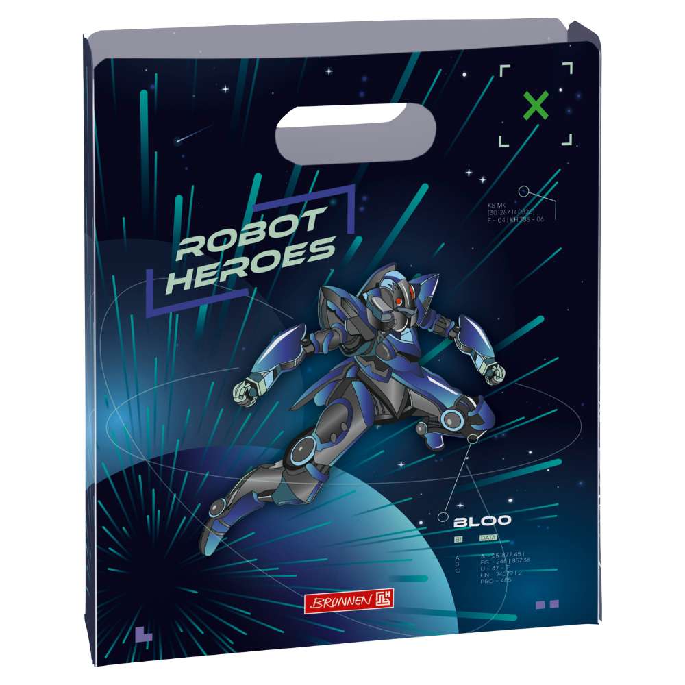 Heftebox A4 Brunnen, Robot Hero
