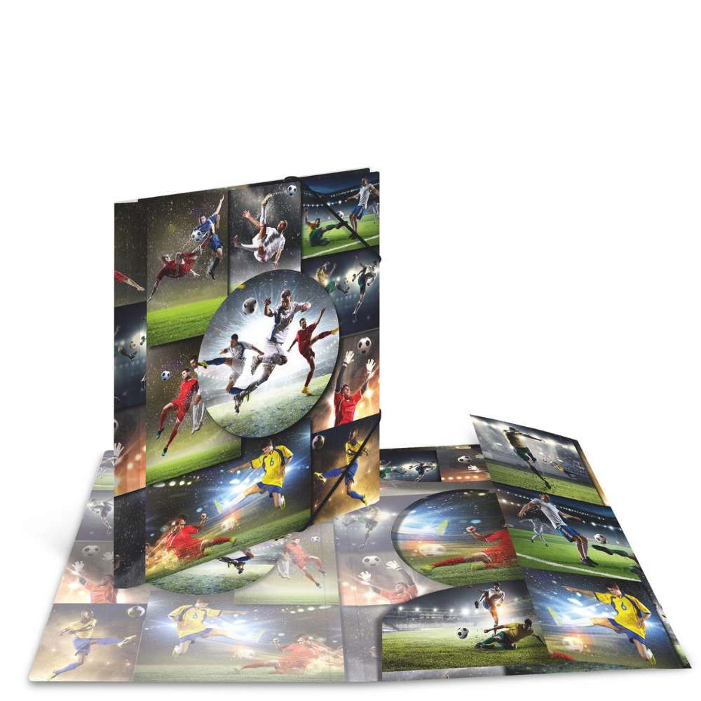 Sammelmappe Fußball A4 - PP, Herma