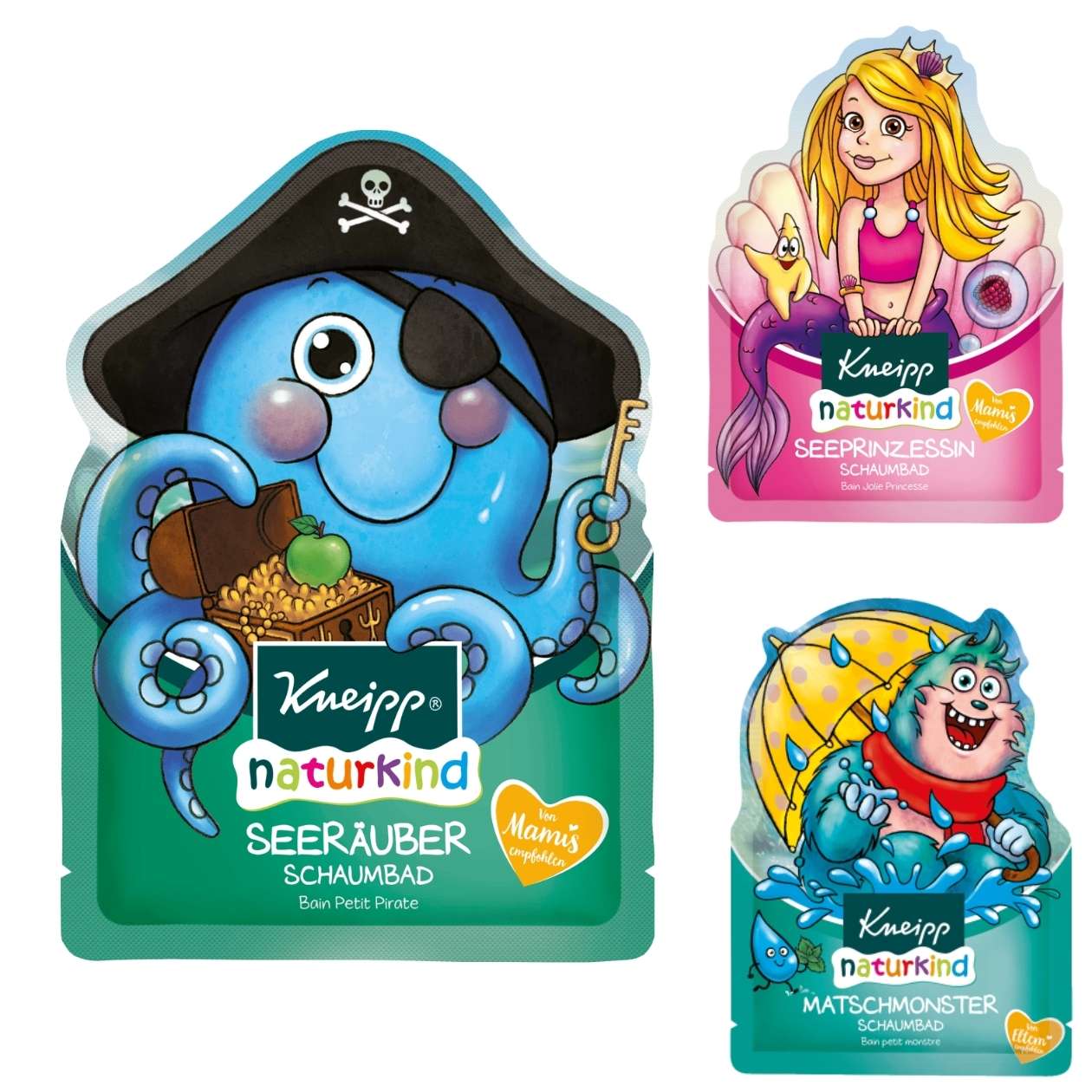 Kneipp Schaumbad Kinder, verschiedene Sorten