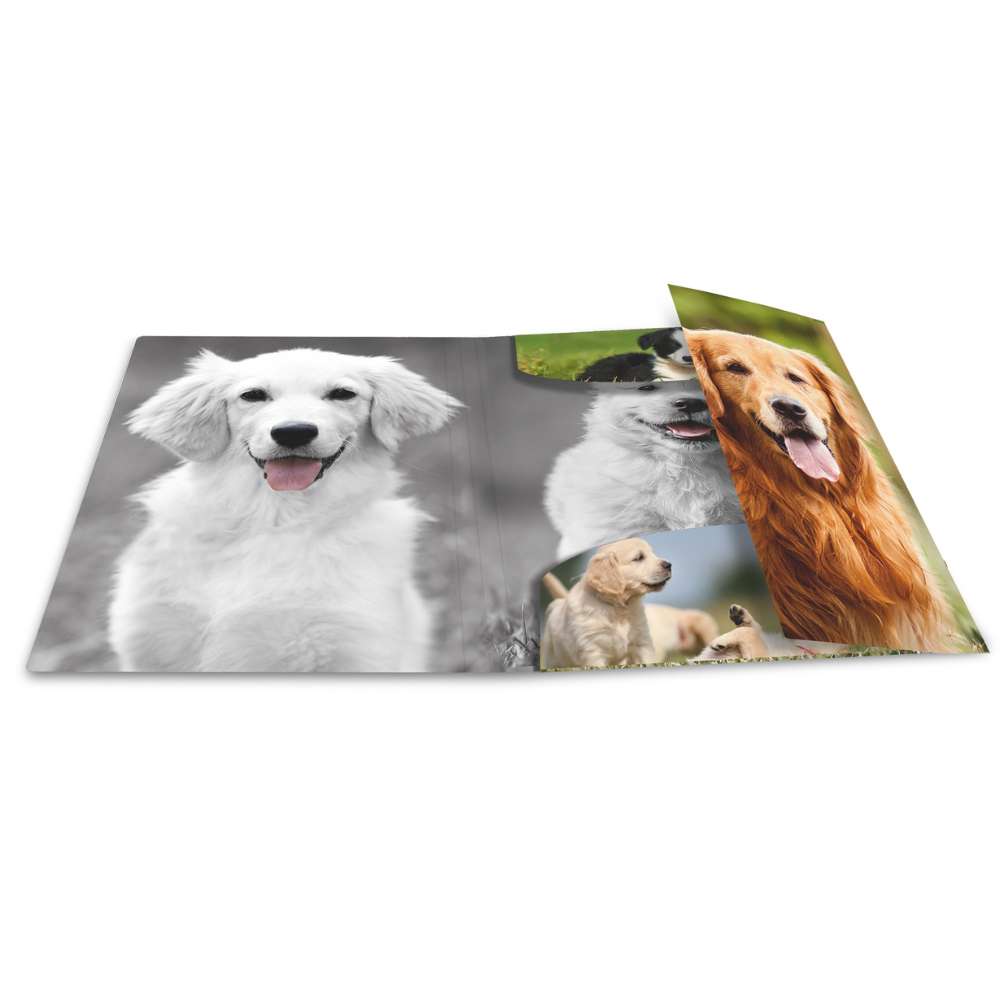 Zeichenmappe A4, Hunde (PP)