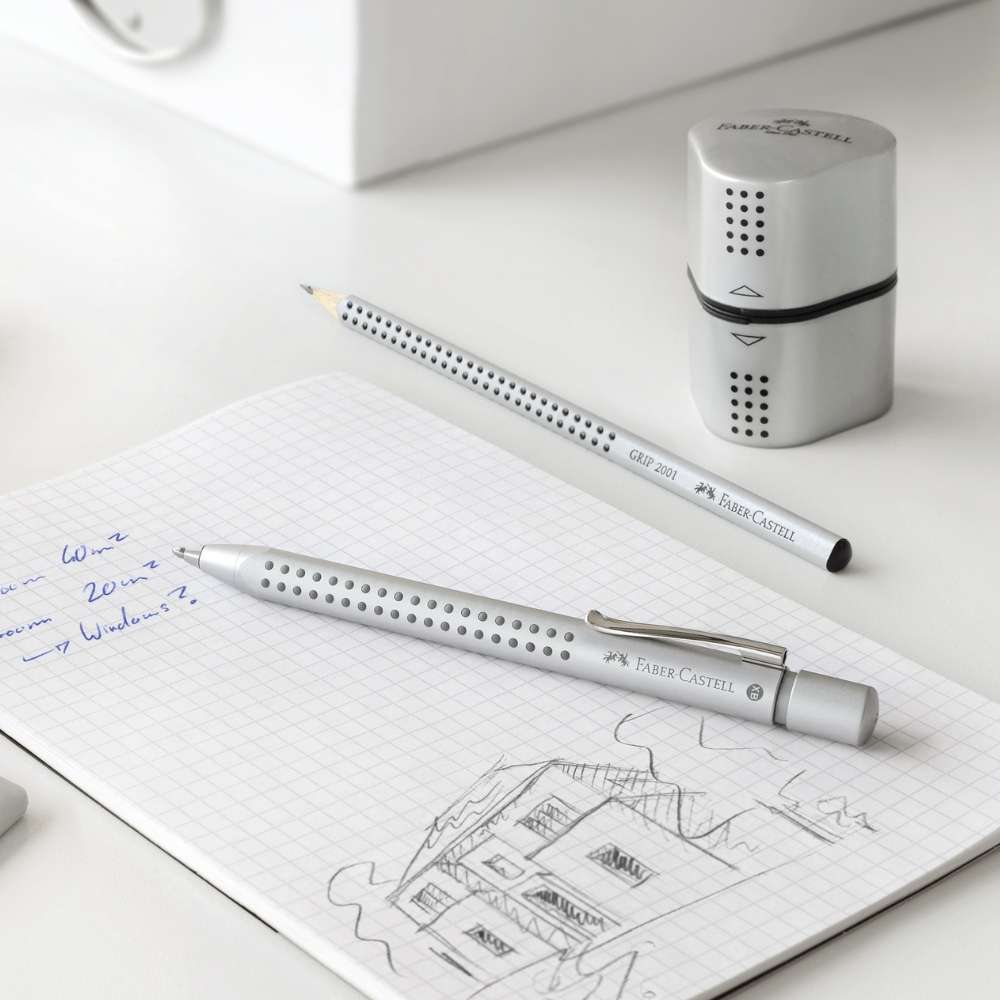 Faber-Castell Anspitzer, verschiedene Farben (Dreifachspitzdose)