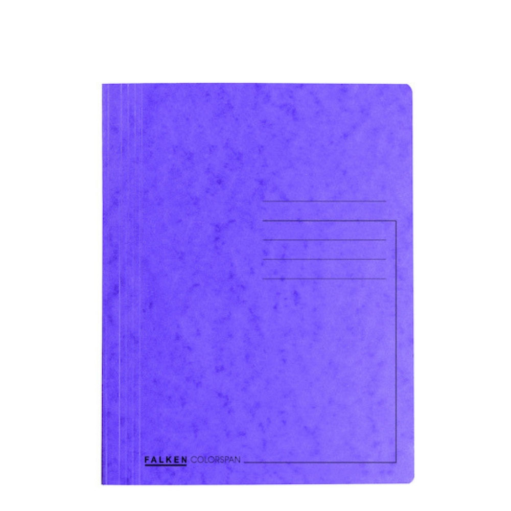Spiralhefter Pappe, Falken, violett