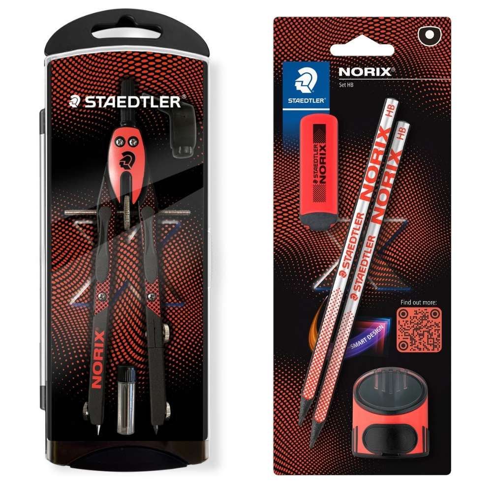 Norix Zirkelset Staedtler, verschiedene Farben