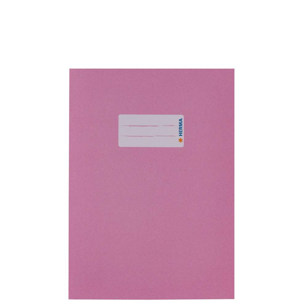 Heftumschlag Papier, A5 rosa