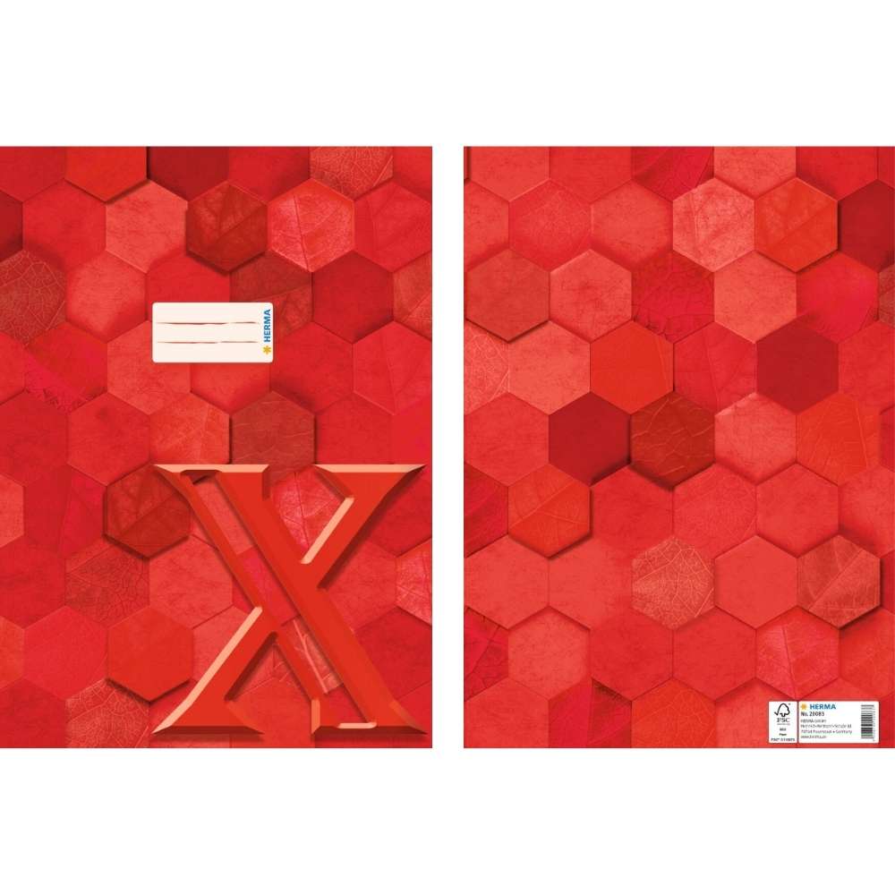 Karton Heftumschlag A4, Serie X, verschiedene Farben