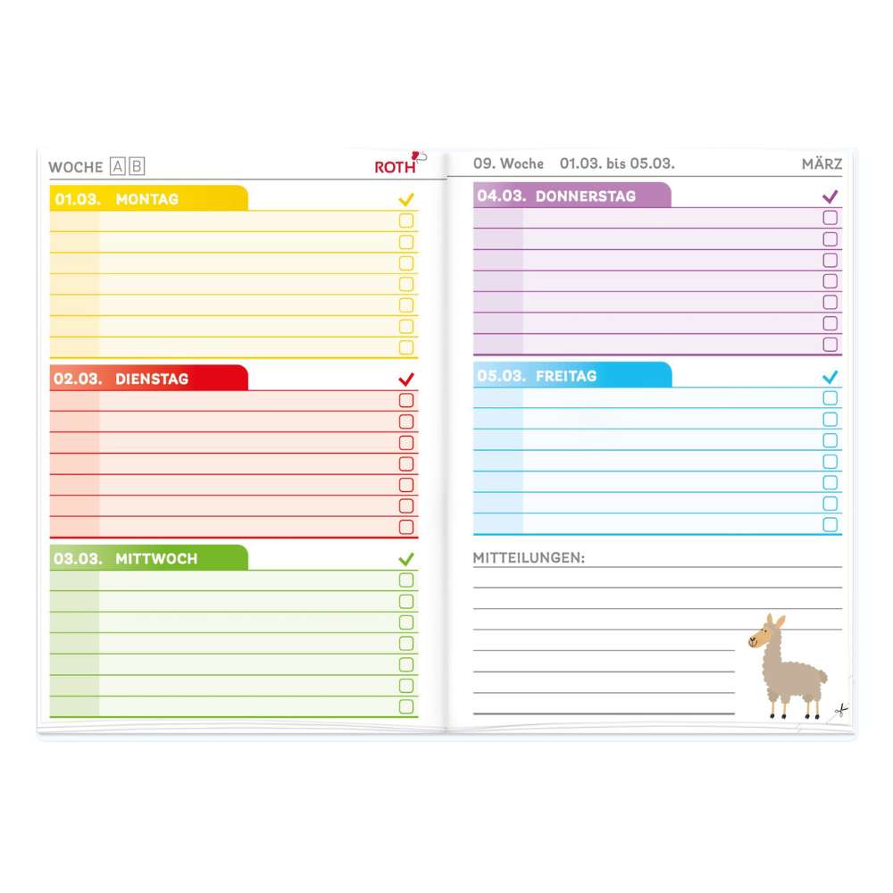 Klipp & Klar mit Datum 26/27 Wal Welt, Hausaufgabenheft Grundschule