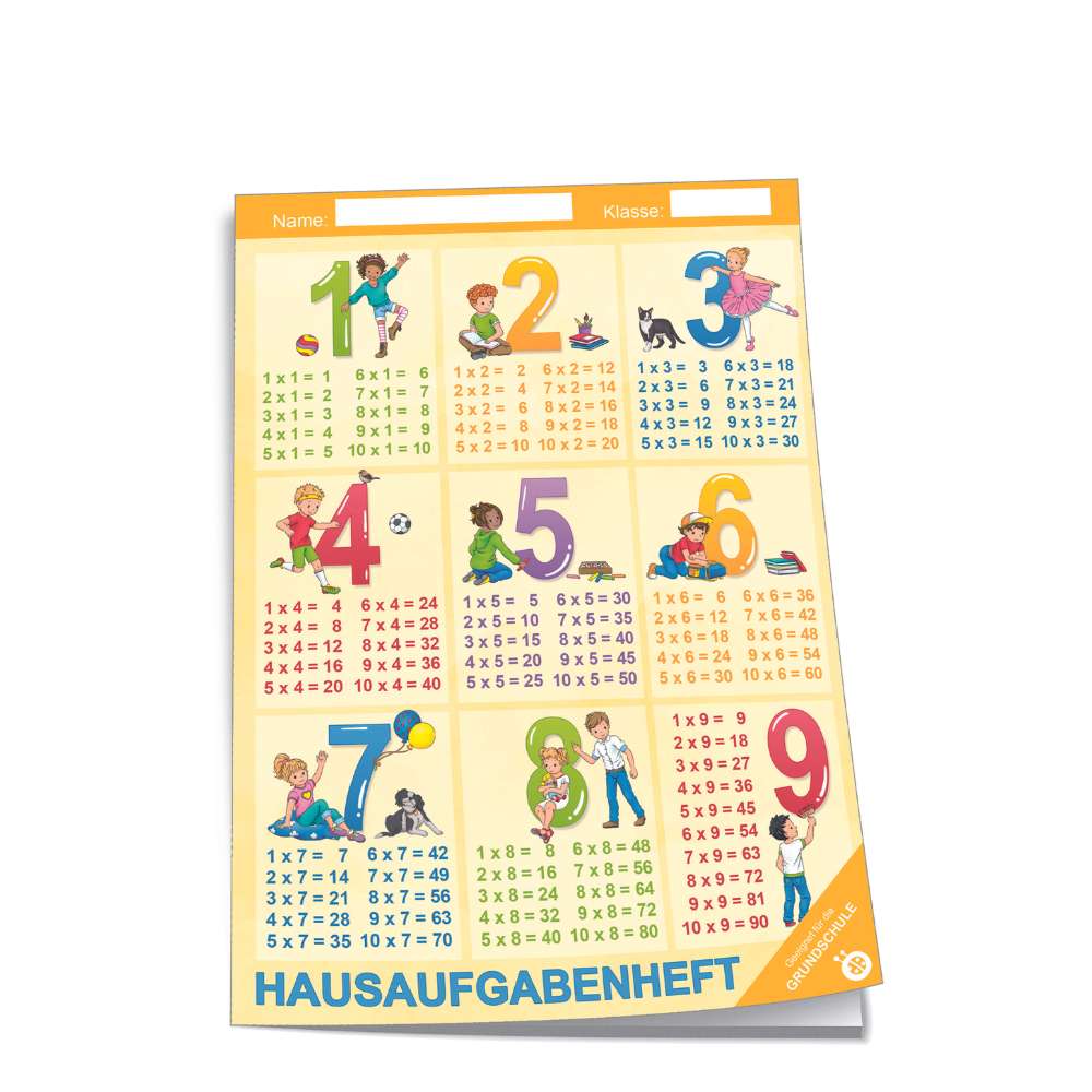 Trötsch Hausaufgabenheft Grundschule: 1x1