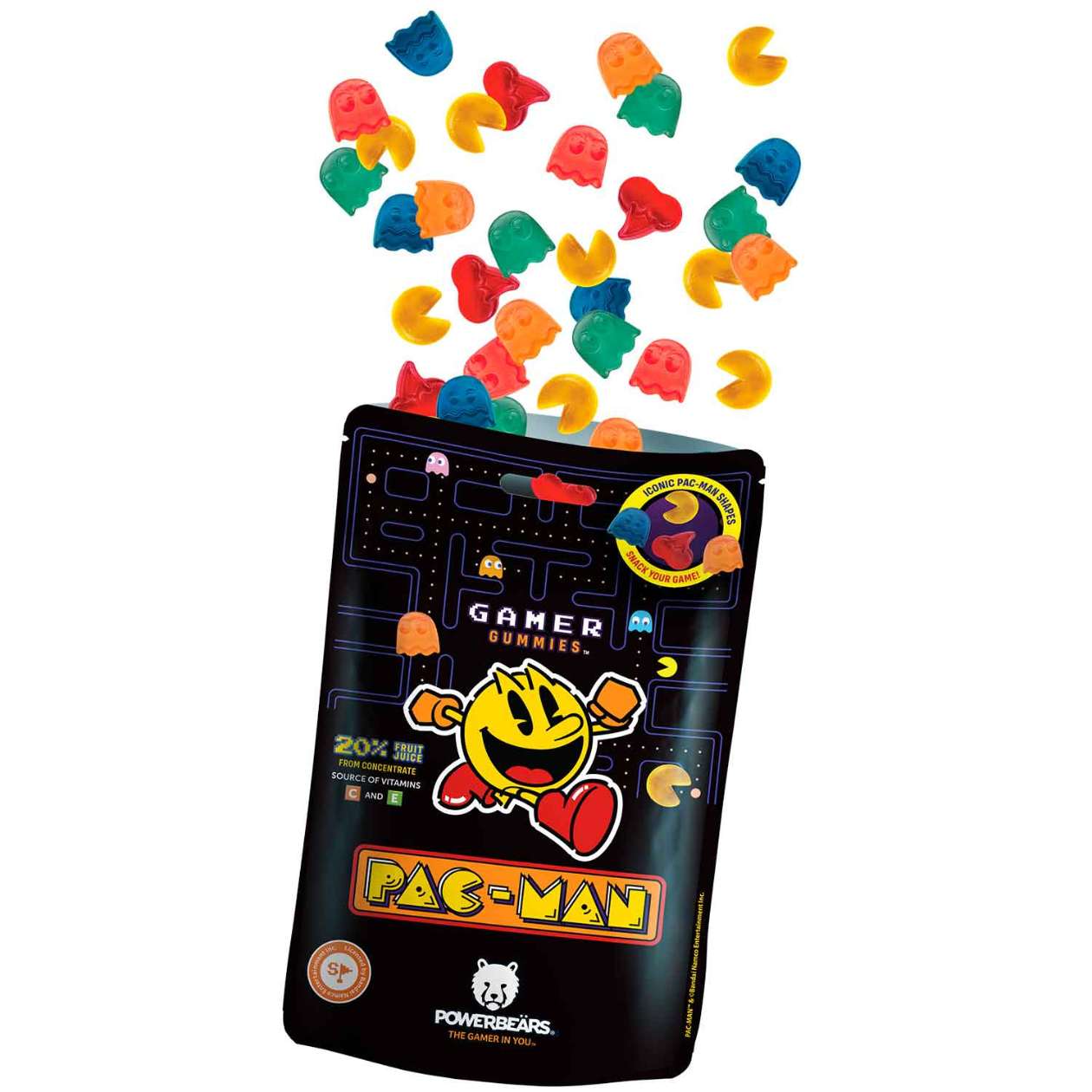 Pac-Man Powerbeärs, 125 g