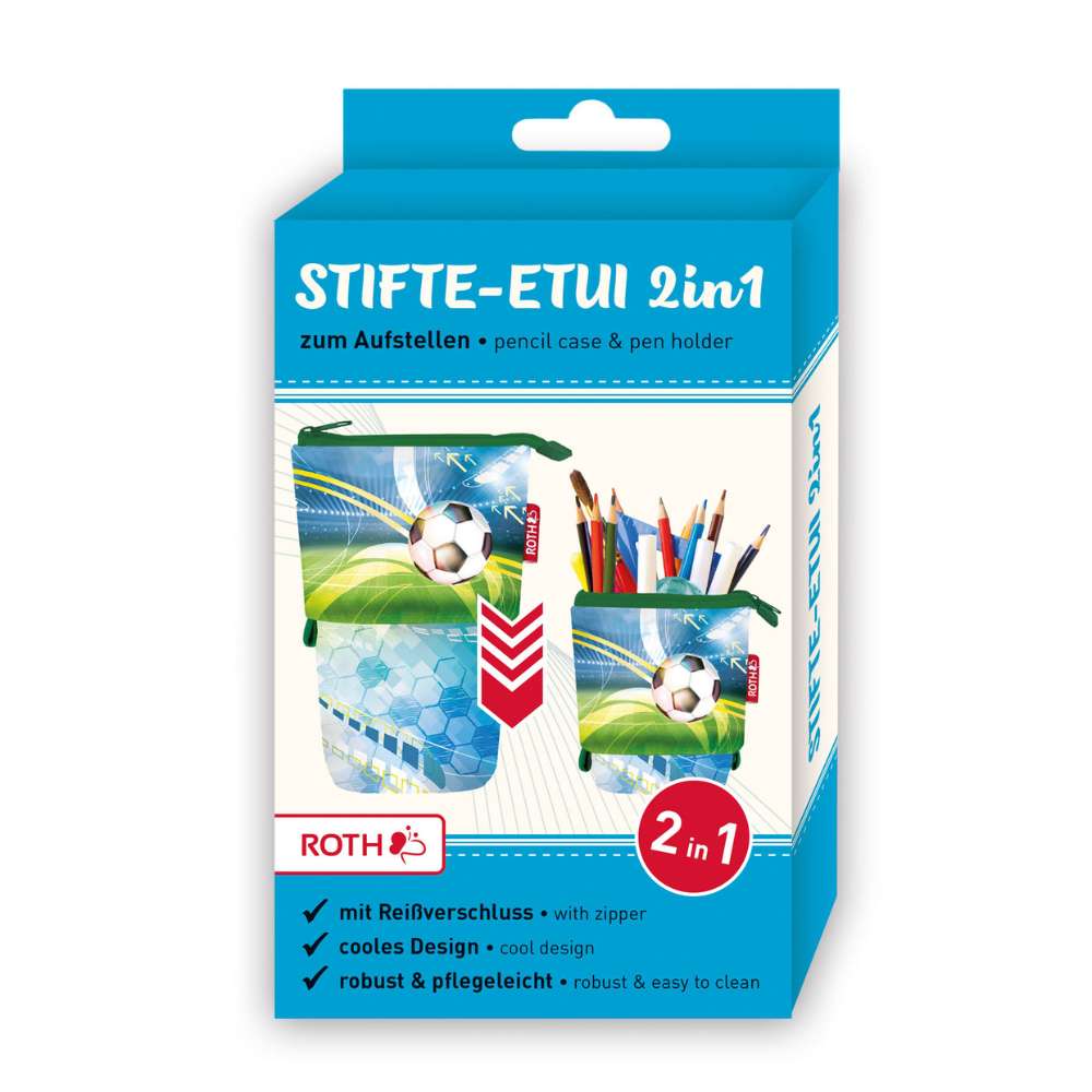 Stifte-Etui 2in1 von Roth, verschiedene Motive