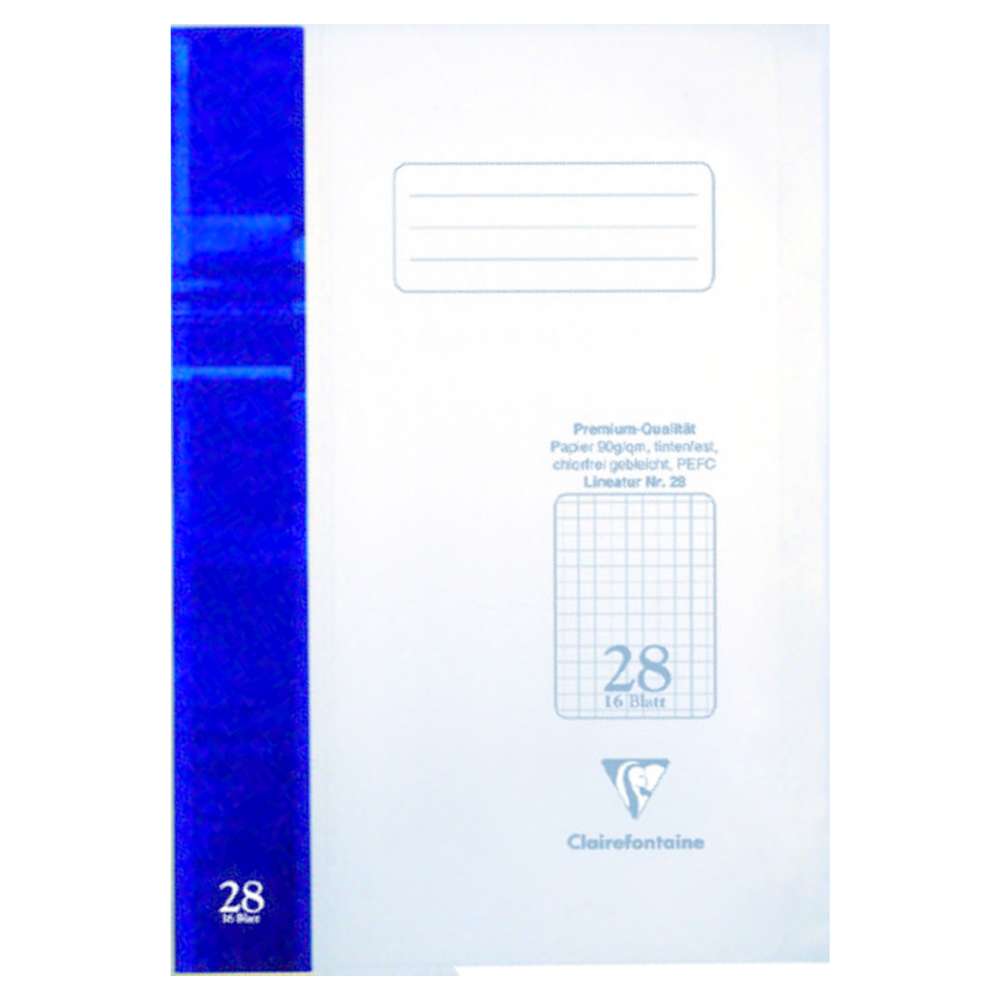 1x Koverbook Clairfontaine, Lineatur 28