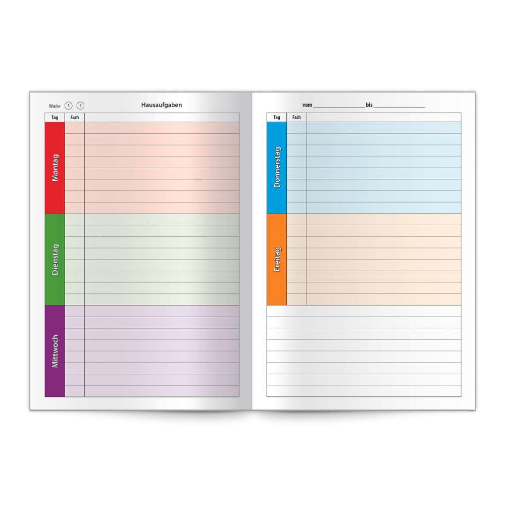 Trötsch Hausaufgabenheft Grundschule: ABC