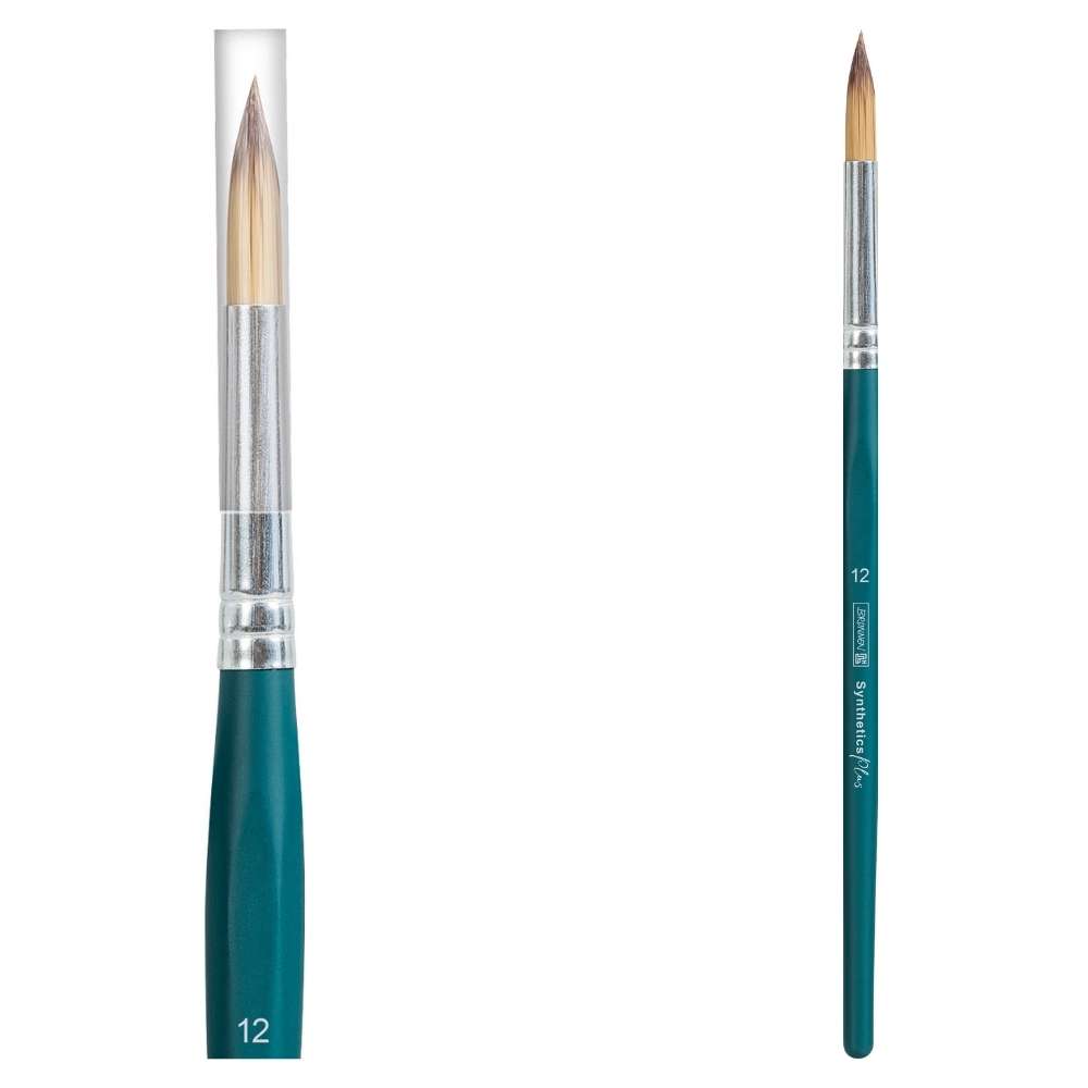 Synthetikpinsel rund, Brunnen, Nr. 12