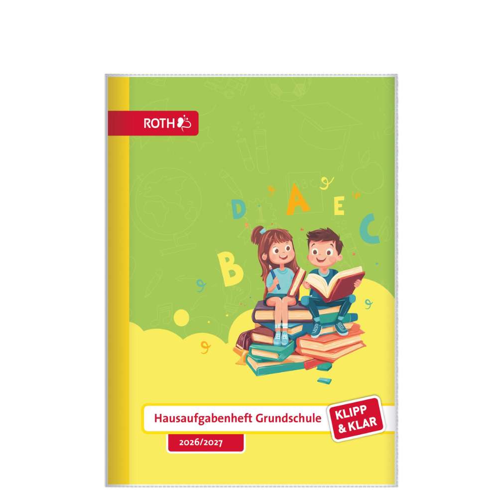 Klipp & Klar mit Datum 26/27 ABC Kids, Hausaufgabenheft Grundschule