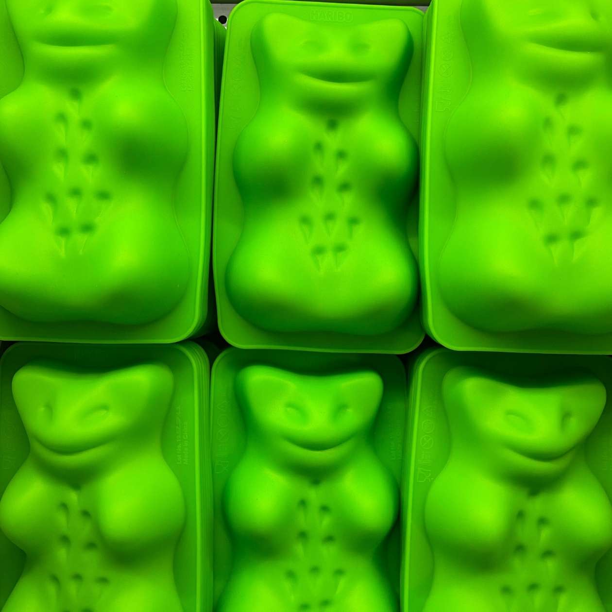 Haribo Backform Goldbär, grün