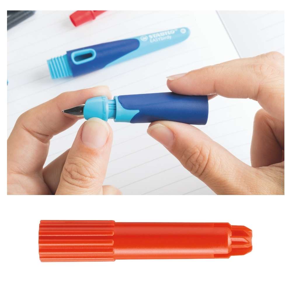 Stabilo EASYbirdy Rechtshänder, Feder A, blau/hellblau