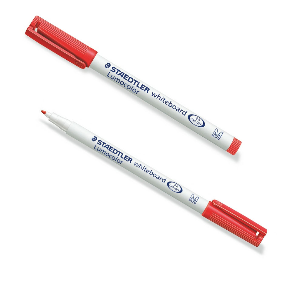 Whiteboard Stift, Staedtler Lumocolor rot