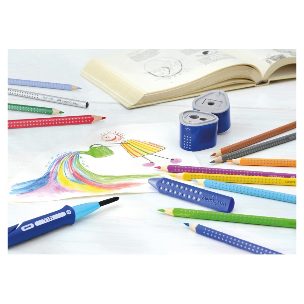 Faber-Castell Colour Grip Bunt- und Bleistiftset: 18 + 4 + 2