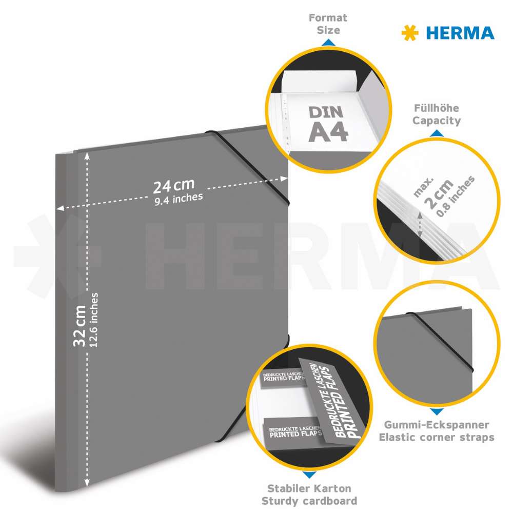 Kartonmappe A4, Delfine