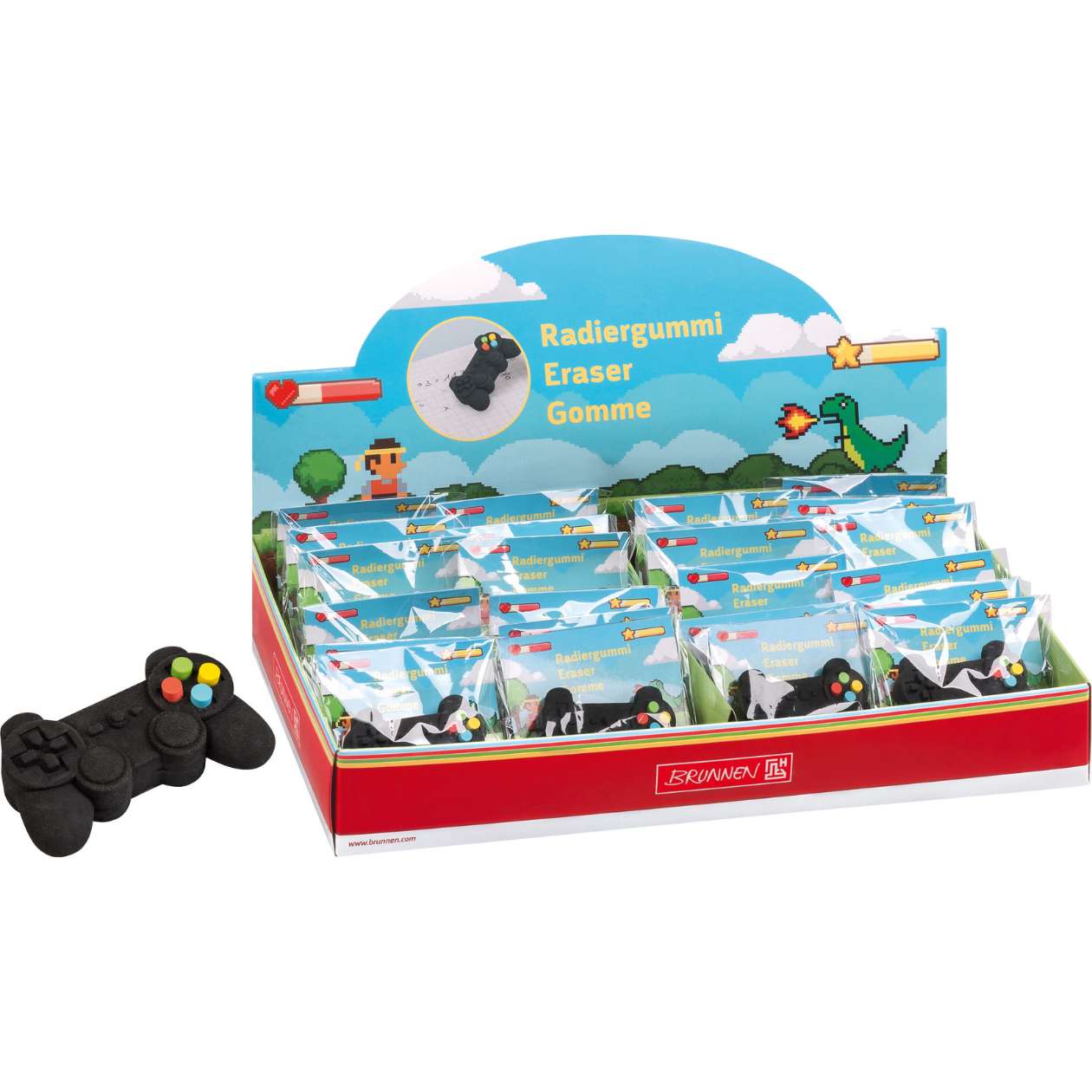 Gamepad Radiergummi 3D