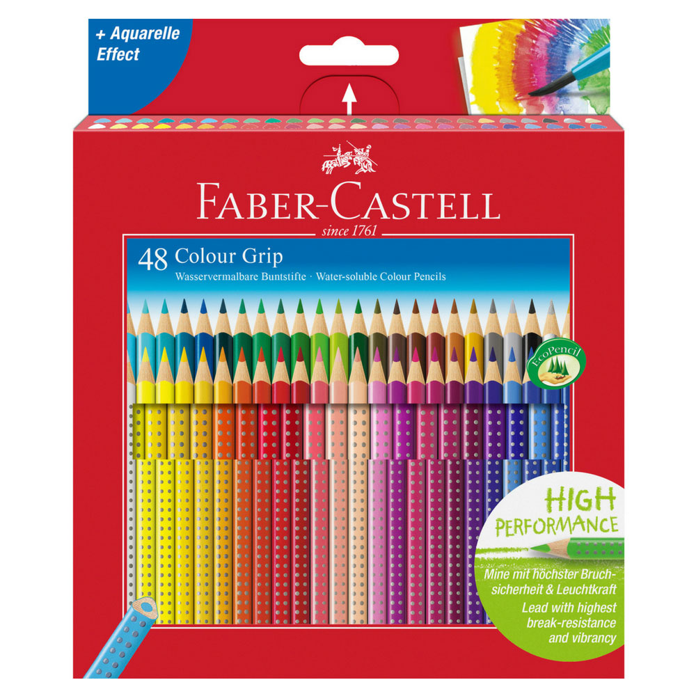 Faber-Castell Colour Grip Buntstifte, 48er Pack