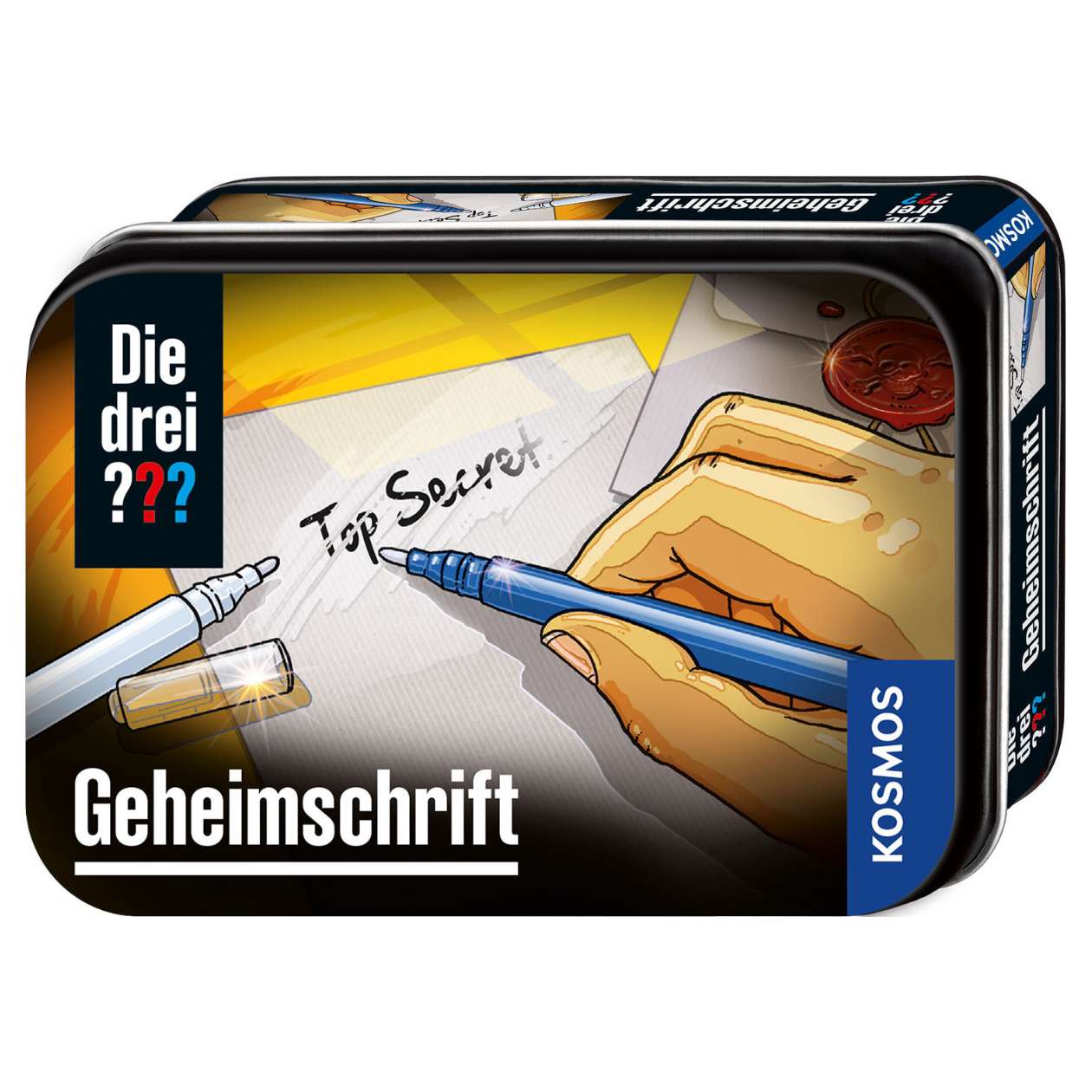 Die drei ??? Geheimschrift, kleine Dose