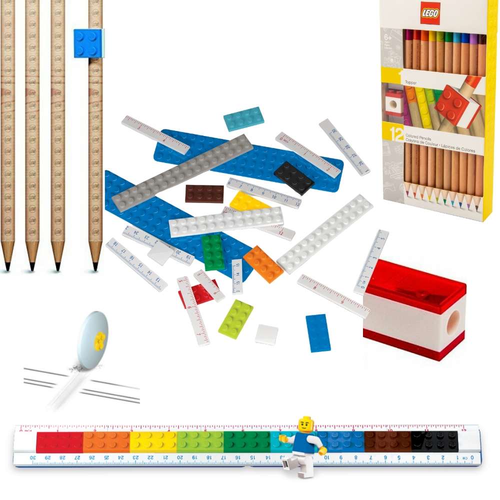 LEGO Lineal mit Figur