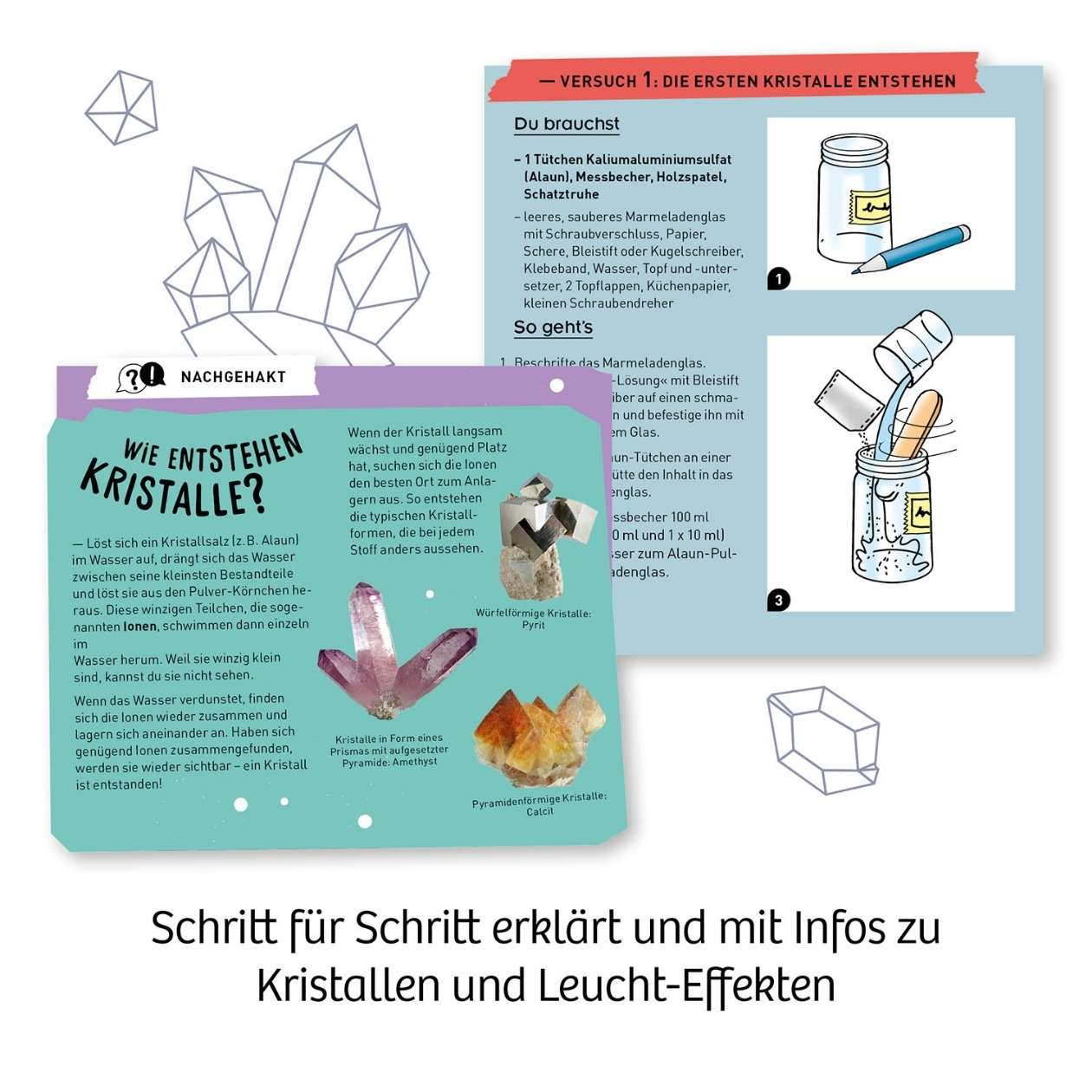 Kosmos Kristalle, Kristall-Einhörner