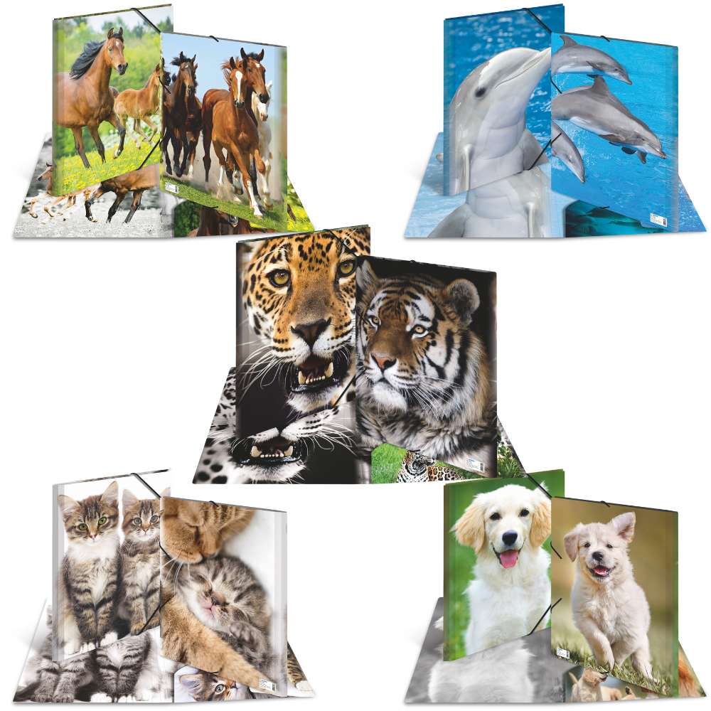Zeichenmappe A3, Katzen (PP)