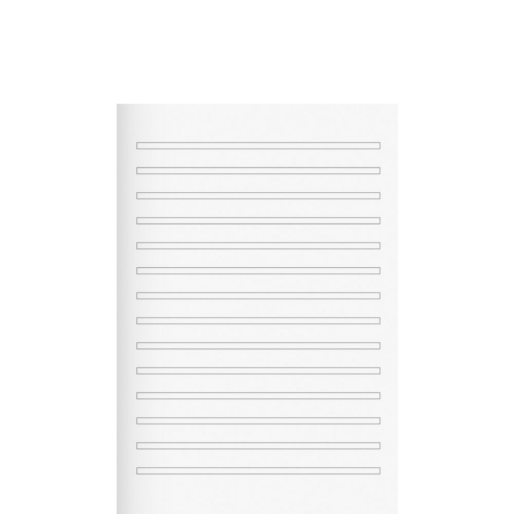 Herlitz Schulheft A5, Lineatur 3