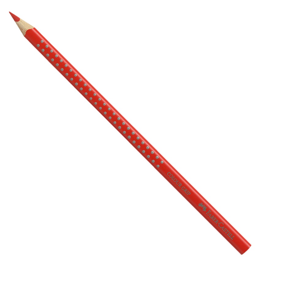 Faber-Castell Buntstifte Colour Grip geraniumrot hell - 21