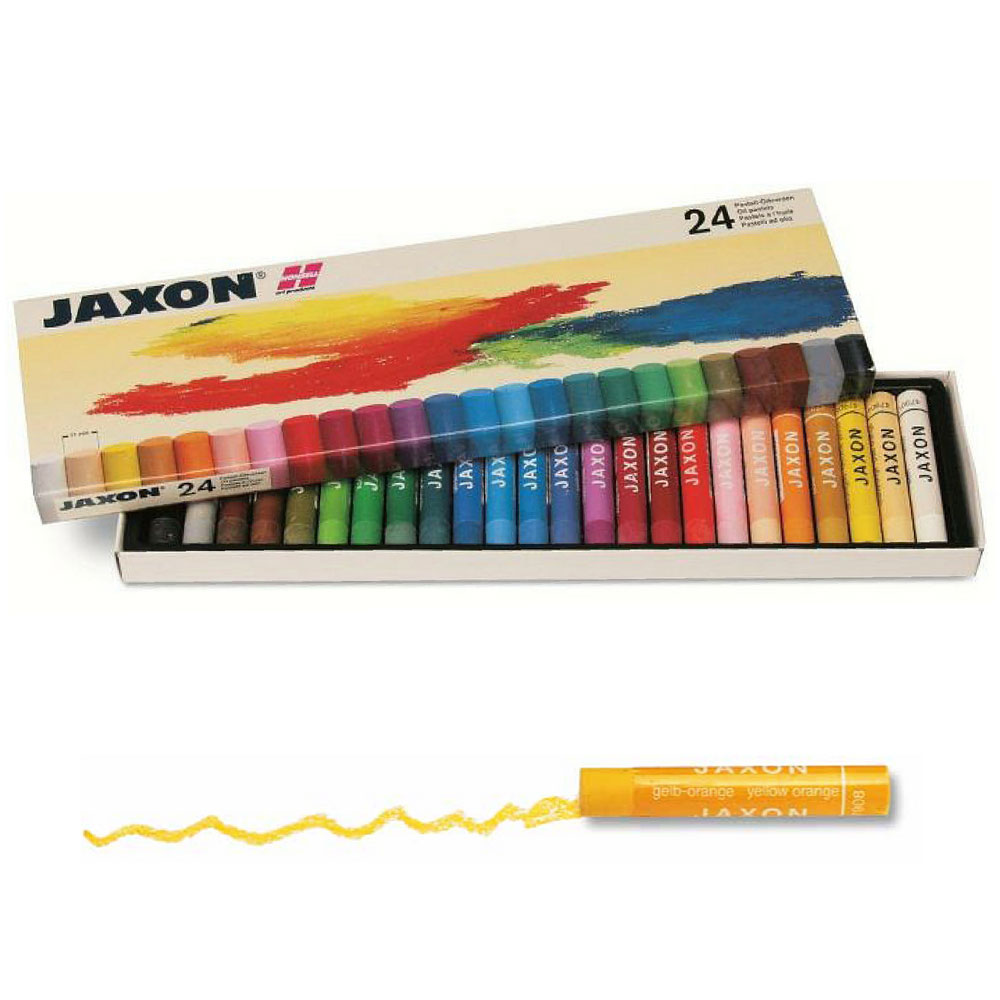 Ölpastellkreide Jaxon, 24 Farben