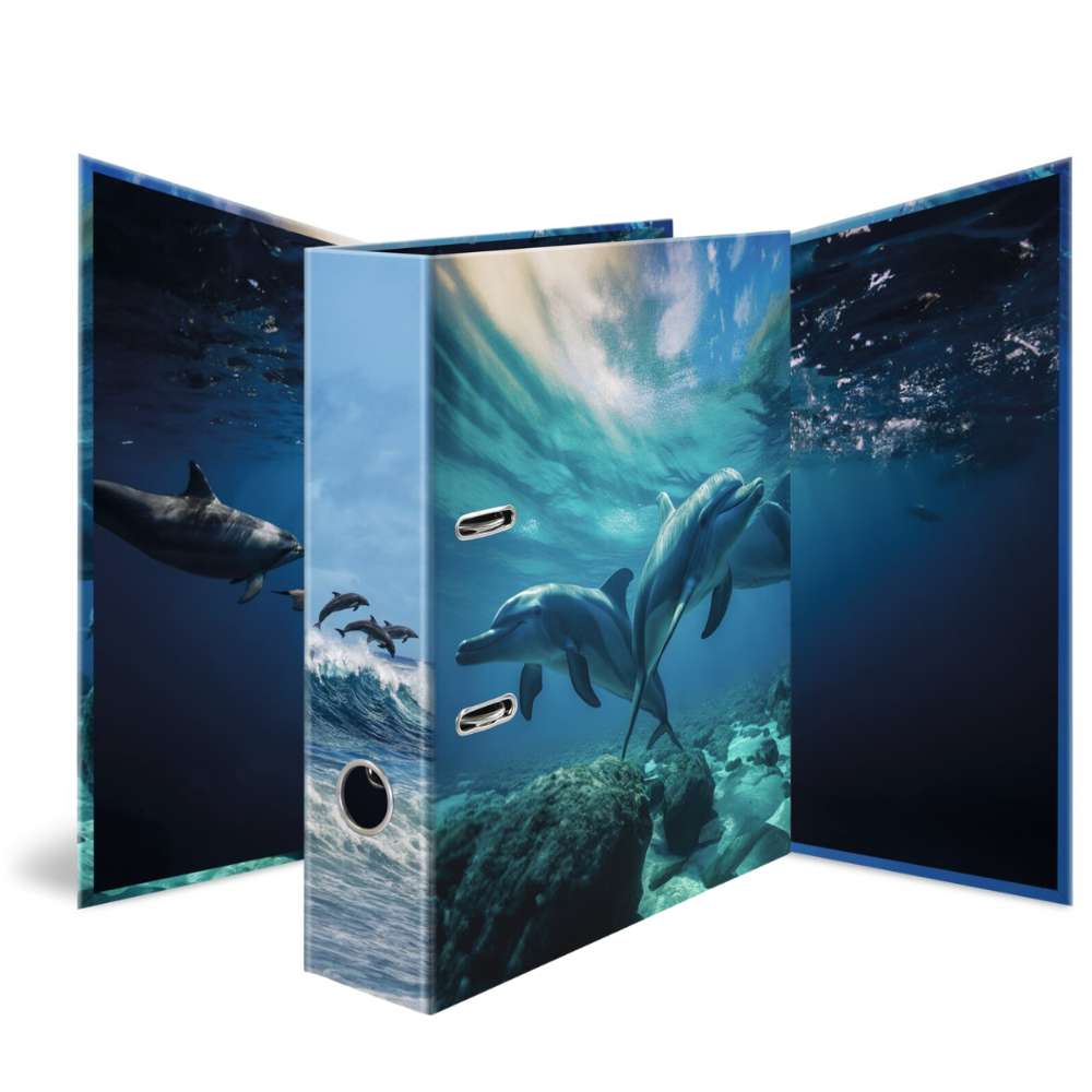 Ordner mit Tiermotiv Delfin, Herma