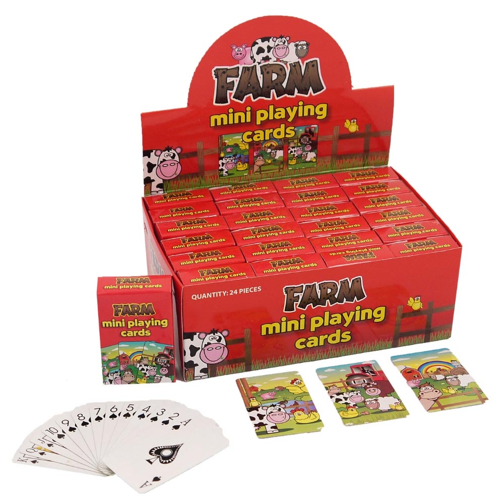 Mini Kartenspiel - Farmtiere