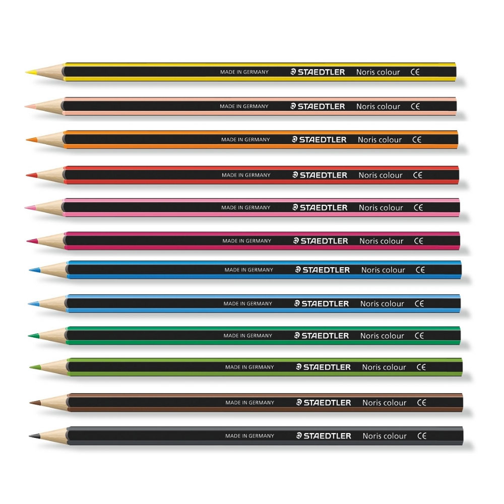 Staedtler Wopex Noris colour, 12 Buntstifte