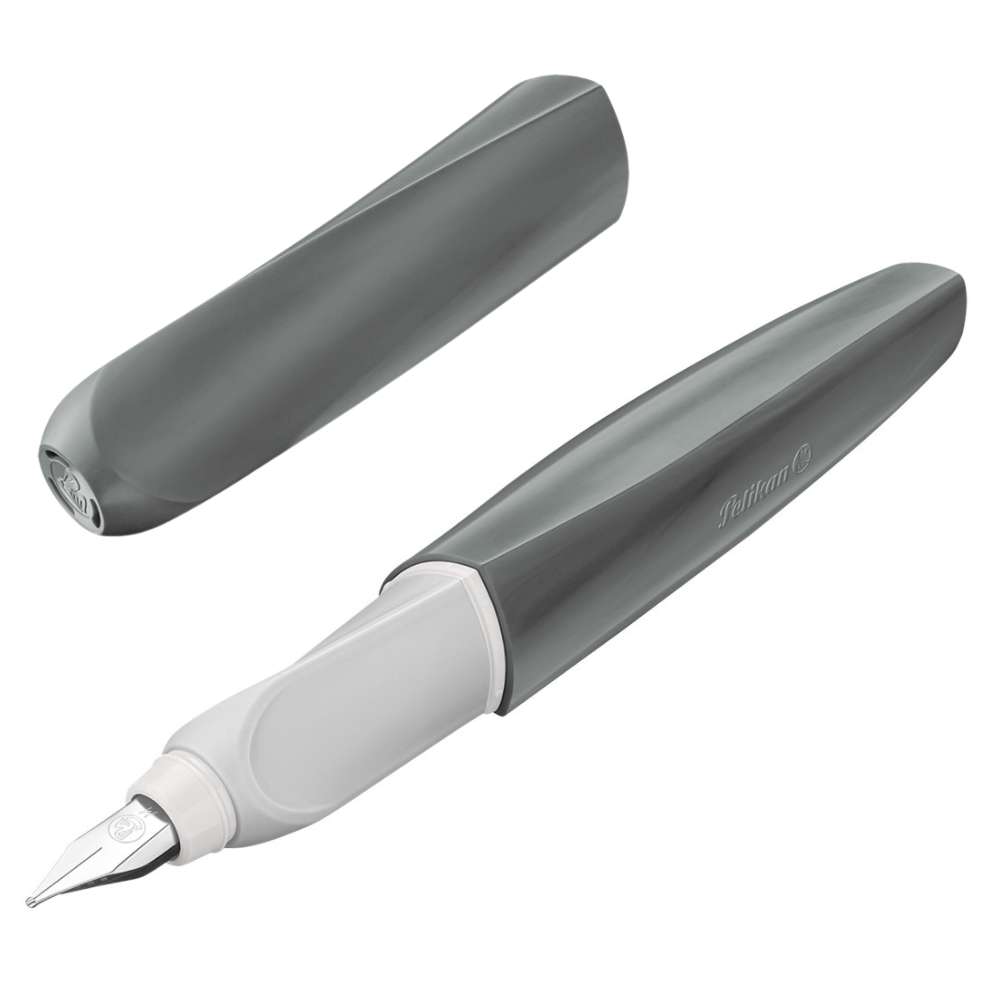 Füller Twist eco Pelikan, grau, M-Mine