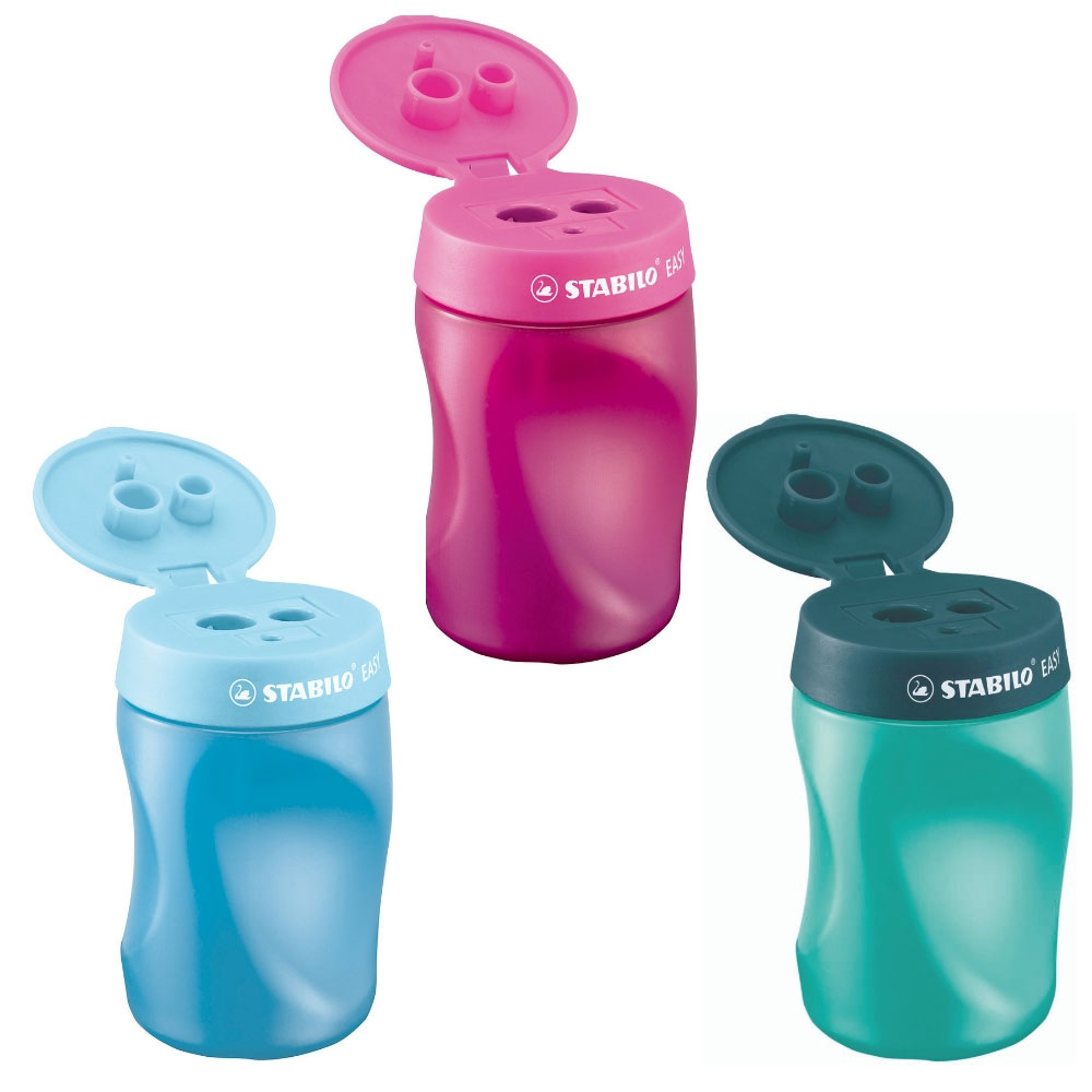 Stabilo easy Dosenspitzer für Linkshänder, doppelt, pink