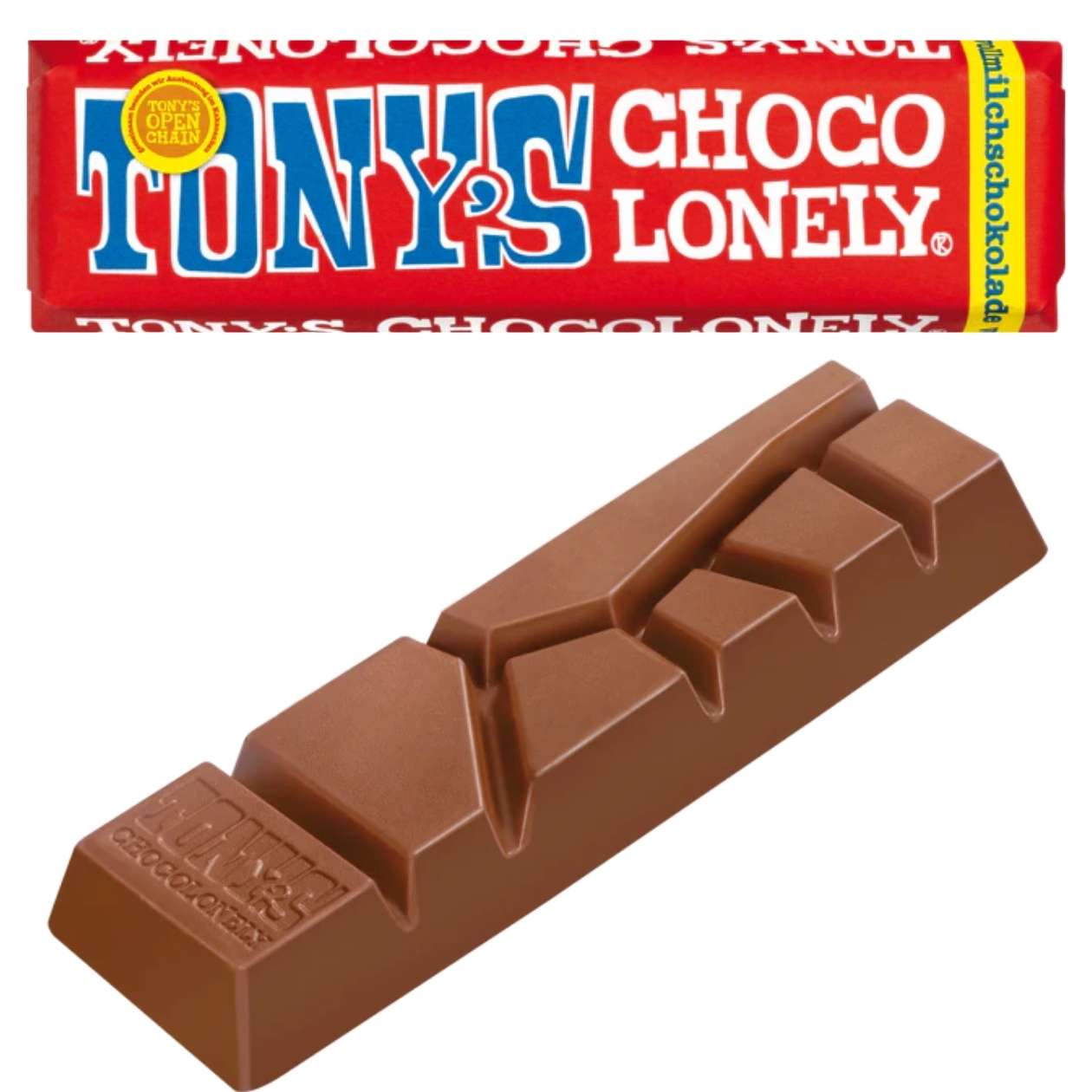 Vollmilch, Tony's Chocolonely Riegel