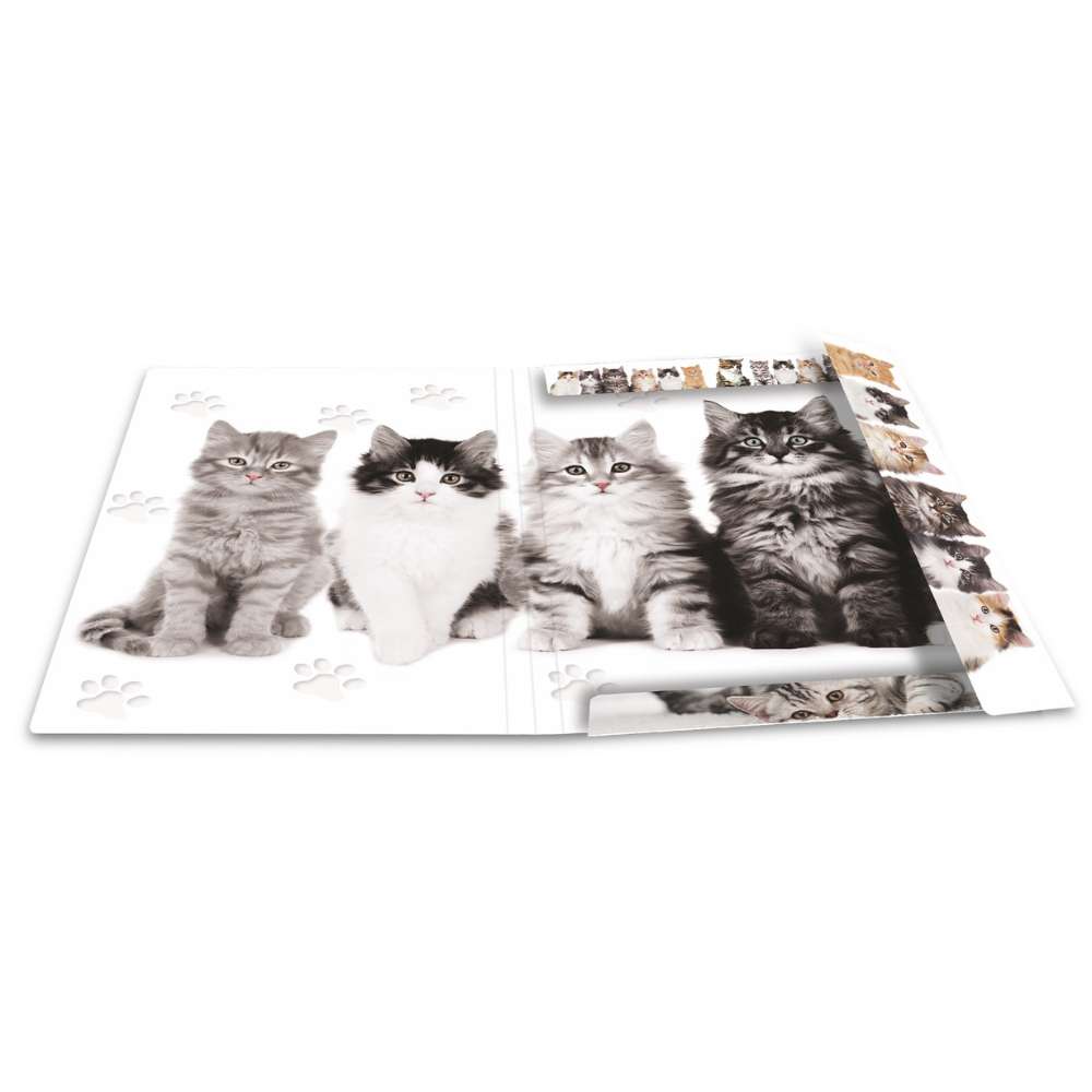 Kartonmappe A3, Katzen