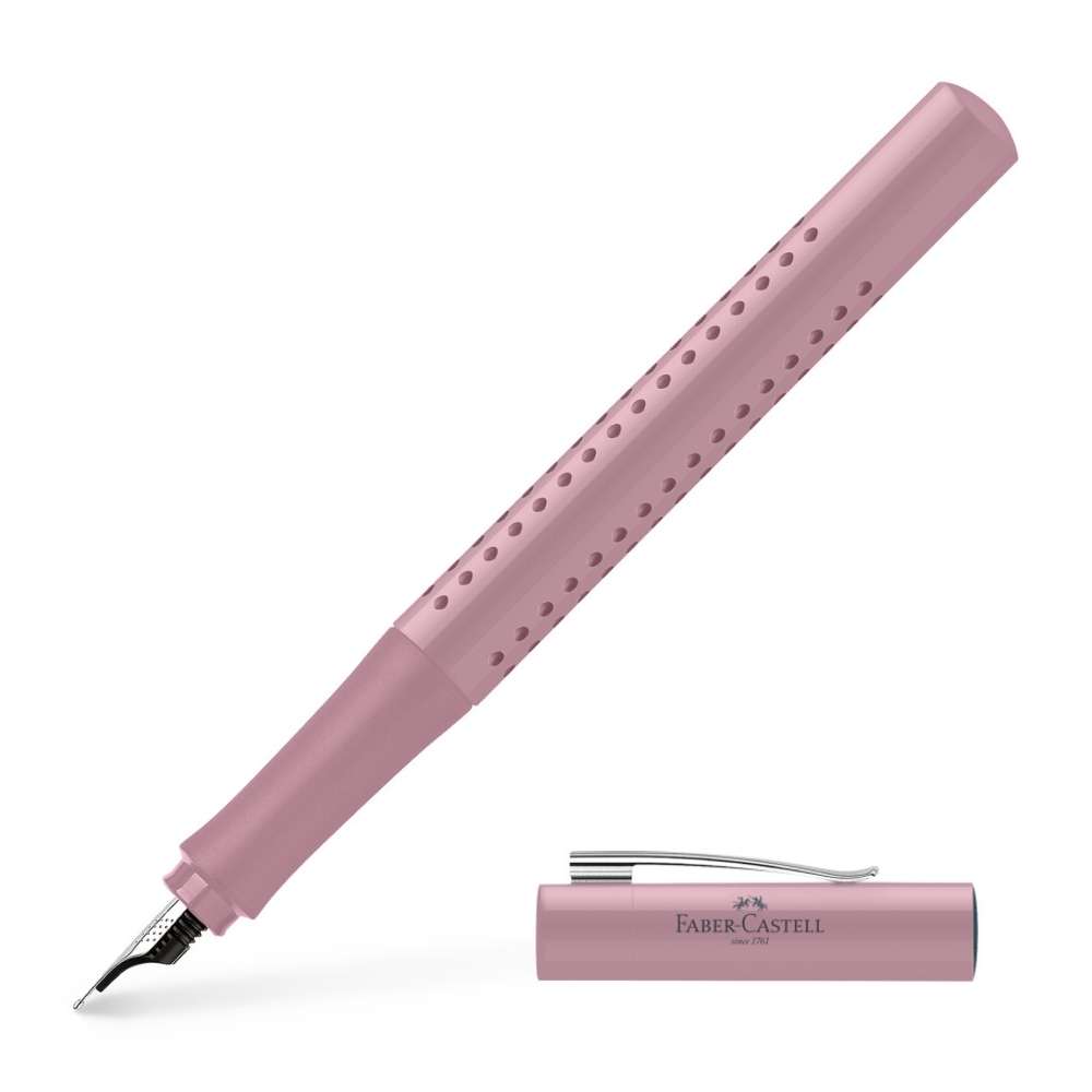 Faber-Castell Füller Grip Harmony, rose shadows, M-Feder